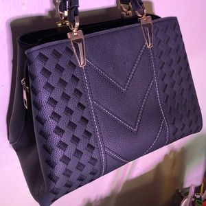 Structured Black Purse